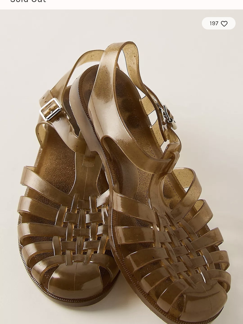 NEW Plasticana Women’s Hemp Jelly Fisherman Sandals 43 Women's 11+